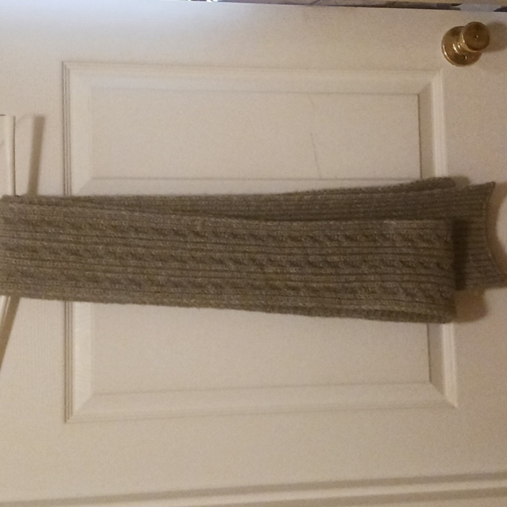 Barena Venezia Wool/Acrylic/Alpaca Grey 108" scarf- 6" width